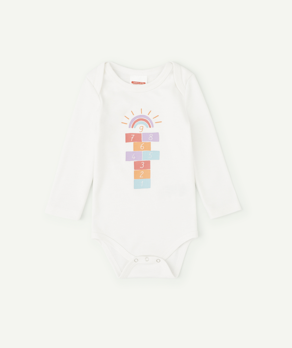 Body blanc thermolactyl 3 imprimé - 12 M