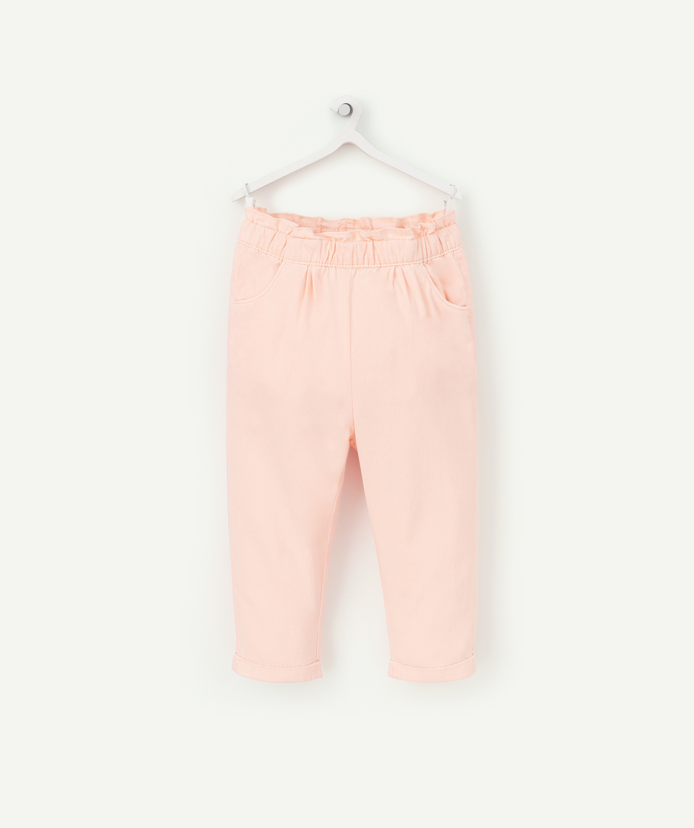pantalon fluide bébé fille rose néon - 12 m