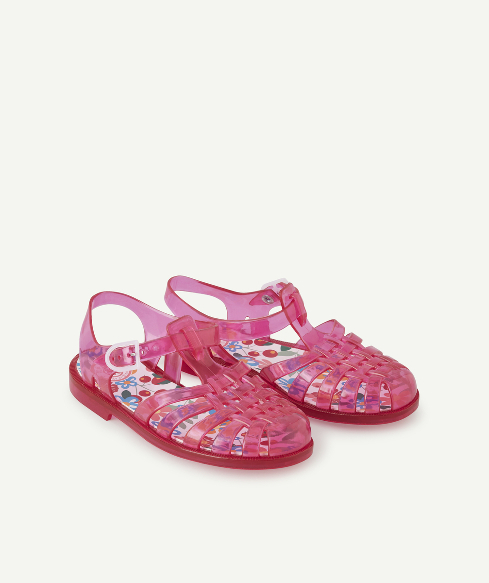 sandales méduse fille sunfun roses et imprimées - 24