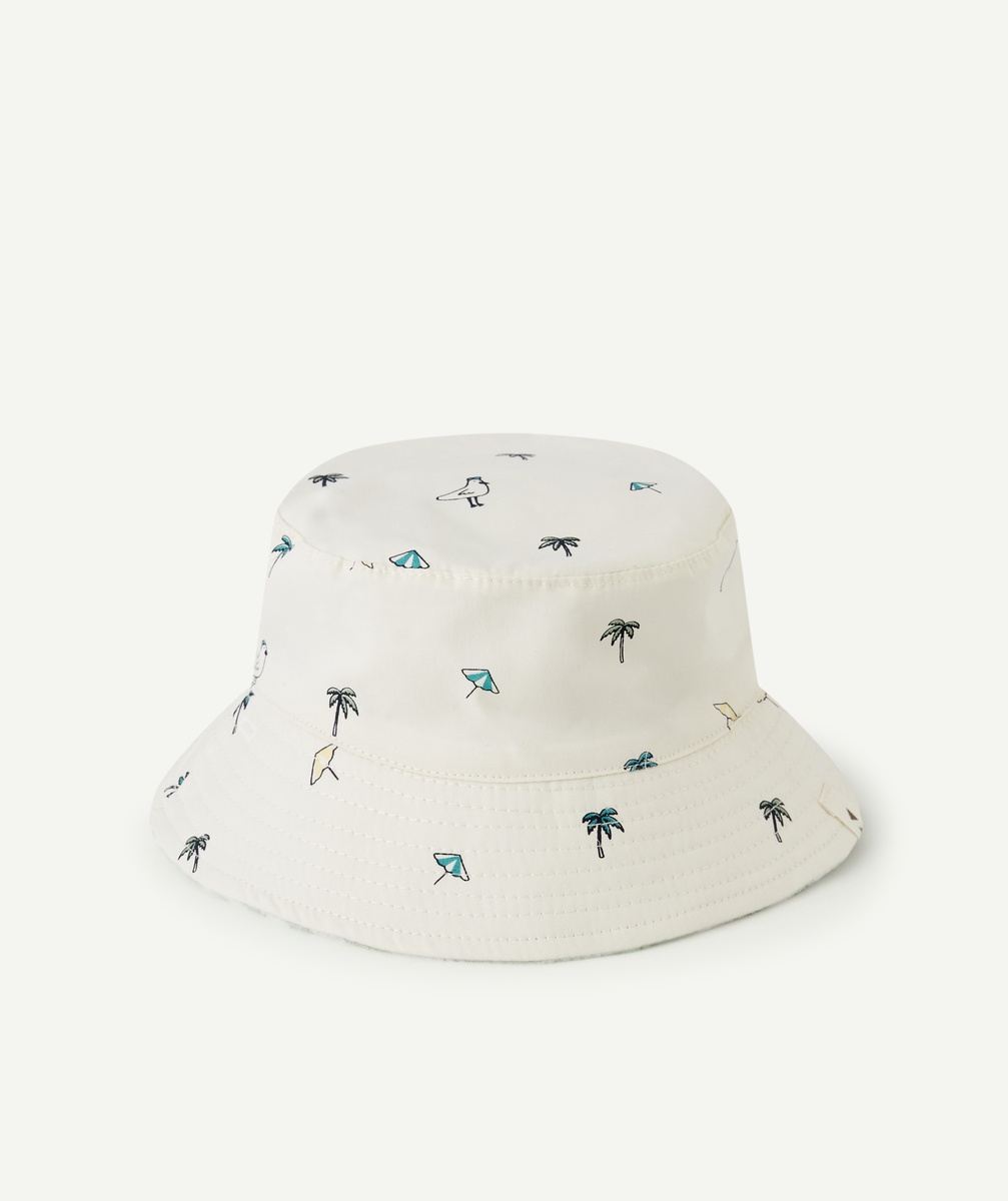 Bob bébé garçon réversible en coton et imprimé - 18-23 M