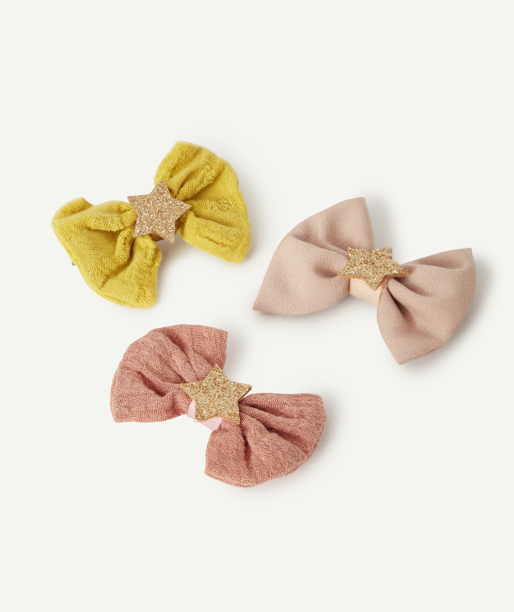 Le lot de 3 barrettes nouées - TU