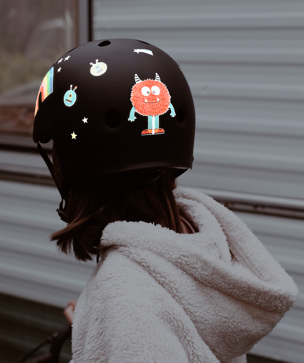 Stickers réfléchissants monstres cool - TU