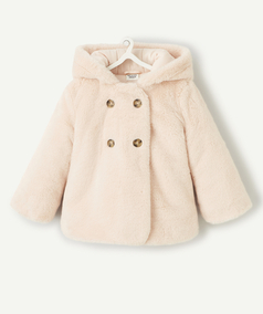 Manteau bébé fille rose - 6 mois