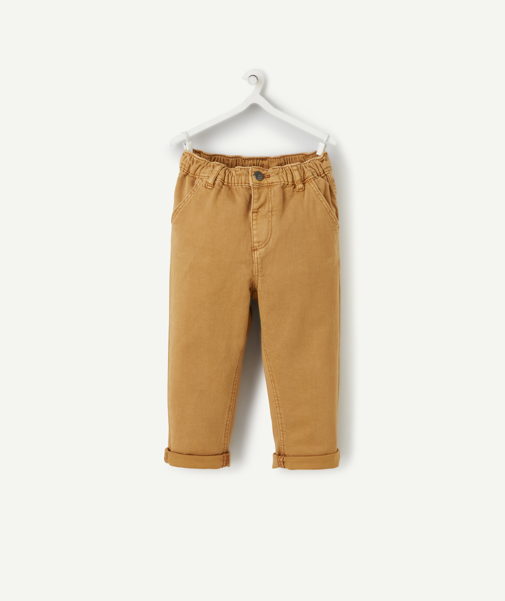 Pantalon relax bébé garçon couleur camel - 18 M