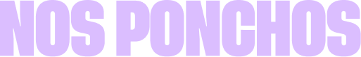 Nos ponchos
